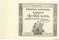 10 Sous FRANCE  1792 Ass.23a UNC