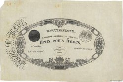 200 Francs type 1847 FRANKREICH  1847 F.A28.00 VZ