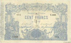 100 Francs type 1862 - Bleu à indices Noirs FRANCIA  1881 F.A39.17 BC