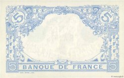 5 Francs BLEU FRANKREICH  1914 F.02.22 fST