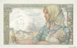 10 Francs MINEUR FRANCIA  1947 F.08.18 FDC