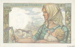 10 Francs MINEUR FRANCIA  1949 F.08.21 FDC