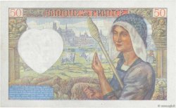50 Francs JACQUES CŒUR FRANKREICH  1940 F.19.01 VZ