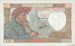 50 Francs JACQUES CŒUR FRANCE  1940 F.19.03