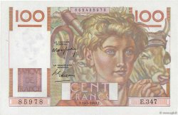100 Francs JEUNE PAYSAN FRANCIA  1949 F.28.24 SC+