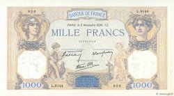 1000 Francs CÉRÈS ET MERCURE type modifié FRANCE  1939 F.38.38 AU+