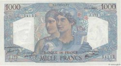 1000 Francs MINERVE ET HERCULE FRANCE  1946 F.41.10 UNC