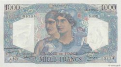 1000 Francs MINERVE ET HERCULE FRANCIA  1948 F.41.21 FDC