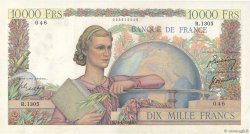 10000 Francs GÉNIE FRANÇAIS FRANKREICH  1951 F.50.49 VZ