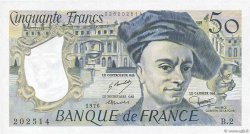 50 Francs QUENTIN DE LA TOUR FRANCE  1976 F.67.01 NEUF