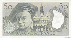 50 Francs QUENTIN DE LA TOUR FRANKREICH  1982 F.67.08 fVZ