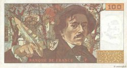 100 Francs DELACROIX FRANCE  1978 F.68.04 TB+