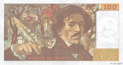 100 Francs DELACROIX modifié FRANCE  1987 F.69.11 UNC