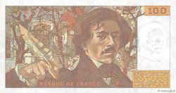100 Francs DELACROIX modifié FRANKREICH  1988 F.69.12 fST+