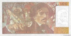100 Francs DELACROIX imprimé en continu FRANCE  1990 F.69bis.01bE VF