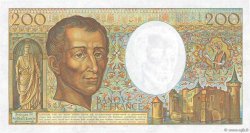 200 Francs MONTESQUIEU FRANCE  1982 F.70.02 UNC