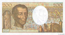 200 Francs MONTESQUIEU FRANCE  1990 F.70.10a NEUF