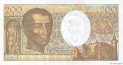 200 Francs MONTESQUIEU FRANCE  1990 F.70.10a NEUF