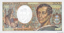 200 Francs MONTESQUIEU FRANCE  1992 F.70.12b UNC