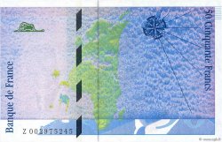 50 Francs SAINT-EXUPÉRY FRANCE  1992 F.72.01F UNC