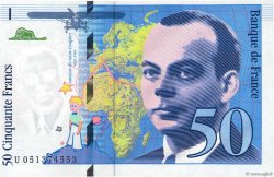 50 Francs SAINT-EXUPÉRY modifié FRANCIA  1999 F.73.05 SC