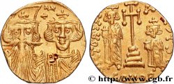 CONSTANTE II, CONSTANTINO IV, HERACLIO y TIBERIO Solidus MBC+