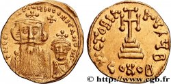 CONSTANS II et CONSTANTIN IV Solidus SUP