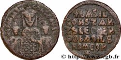 BASILIOS DER MAKEDONER II, CONSTNATINE und LEO VI Follis