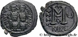 JUSTIN II and SOPHIA Follis