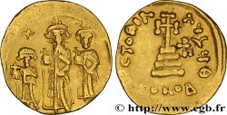 HERACLIUS, HERACLIUS CONSTANTINUS und HERACLONAS Solidus 