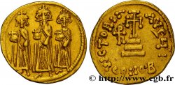 HÉRACLIUS, HÉRACLIUS CONSTANTIN et HÉRACLONAS Solidus 