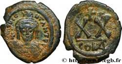 TIBÈRE II CONSTANTIN Demi-follis TTB+