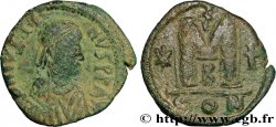 JUSTINIAN I Follis