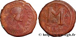 JUSTINIAN I Follis