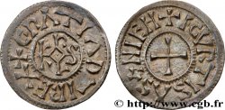 CHARLES II LE CHAUVE Denier SUP