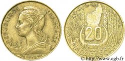 MADAGASCAR - UNION FRANCESE 20 Francs 1953 Paris 