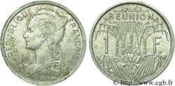 ÎLE DE LA RÉUNION 1 Franc Marianne / canne à sucre 1948 Paris