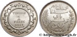 TUNISIE - PROTECTORAT FRANÇAIS 1 Franc AH 1335 1917 Paris