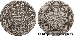 MARUECOS 2 1/2 Dirhams (1/4 Rial) Abdul Aziz I an 1315 1897 Paris