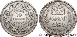 TUNISIA - French protectorate 10 Francs au nom du Bey Ahmed an 1358 1939 Paris