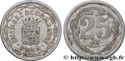 ALGERIA 25 Centimes Chambre de commerce d’Oran 1922 Oran