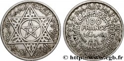 MAROCCO - PROTETTORATO FRANCESE 100 Francs AH 1372 1953 Paris 