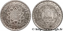 MAROKKO - FRANZÖZISISCH PROTEKTORAT 10 Francs AH 1366 1947 Paris