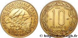 FRENCH EQUATORIAL AFRICA - CAMEROON Essai de 10 Francs 1958 Paris