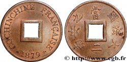 FRENCH COCHINCHINA 1 Sapèque (2/1000 de Piastre) 1879 Paris