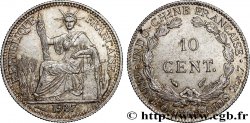 FRENCH INDOCHINA 10 Centièmes 1937 Paris