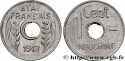 FRENCH INDOCHINA 1 Centième 1943 Hanoï