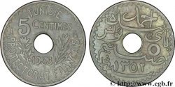 TUNEZ - Protectorado Frances 5 centimes 1933 Paris