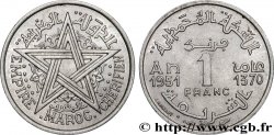 MAROC - PROTECTORAT FRANÇAIS 1 Franc AH 1370 1951 Paris