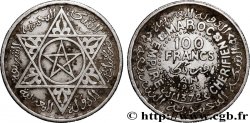 MOROCCO - FRENCH PROTECTORATE 100 Francs AH 1372 1953 Paris